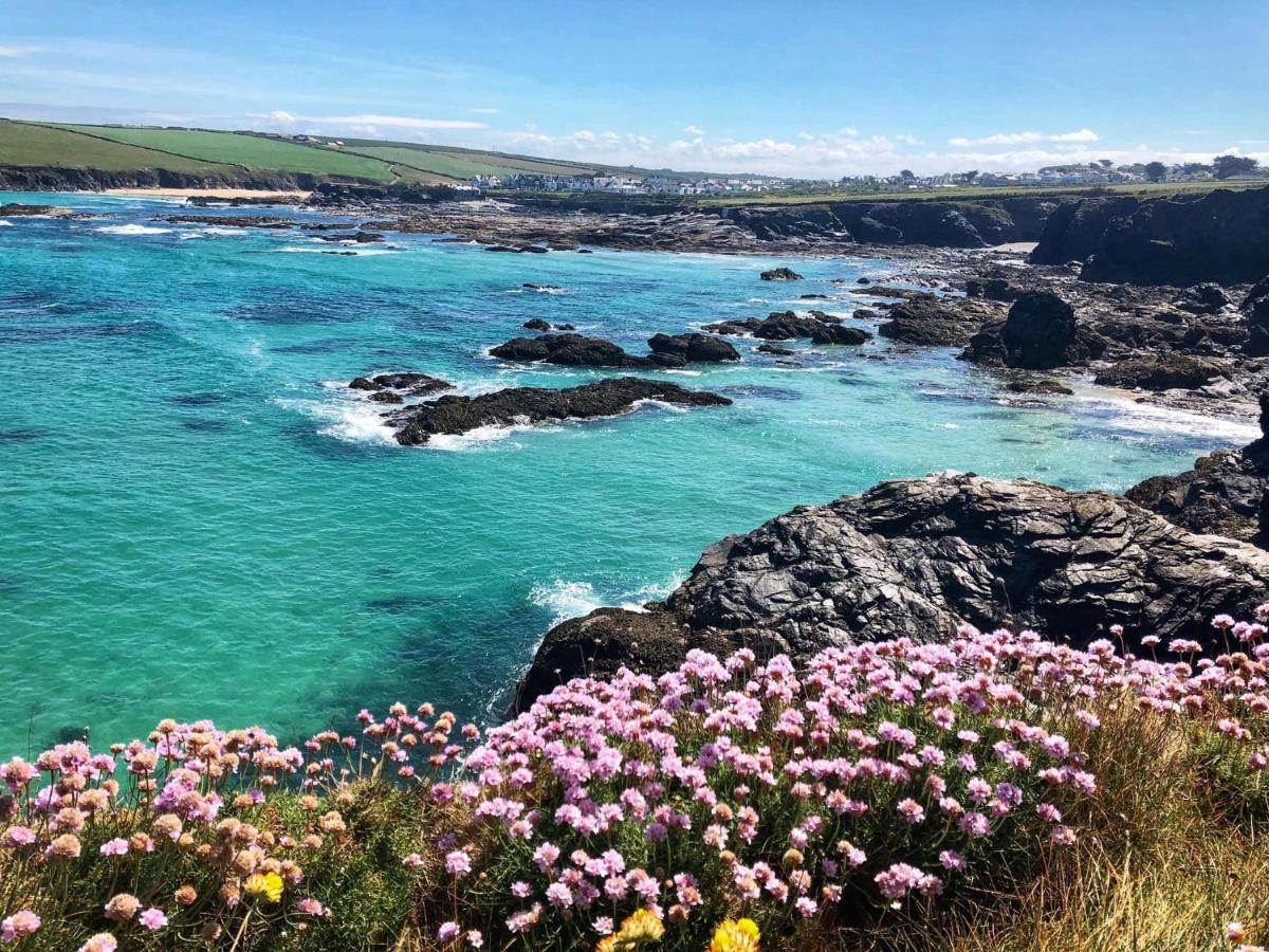 Tides Reach, Deluxe Shepherds Hut 1, 100M From The Beach St Merryn Buitenkant foto